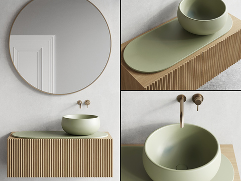 Modern Bath Shelf sink