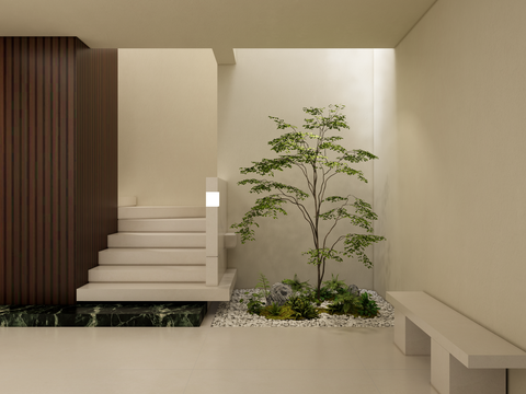 Stairwell Landscaping