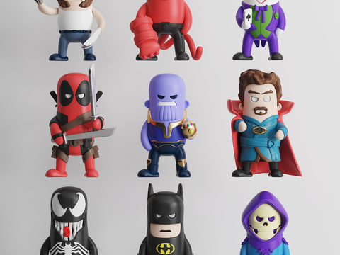 Modern Marvel cartoon character toy