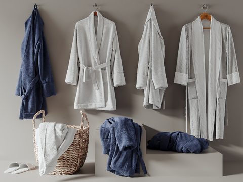 Modern Bathrobe Bathrobe