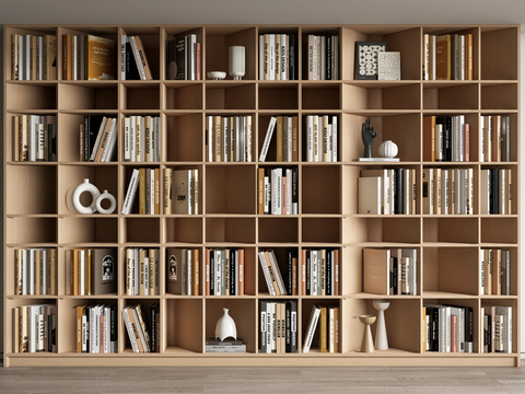 Bookshelf Display Cabinet Books