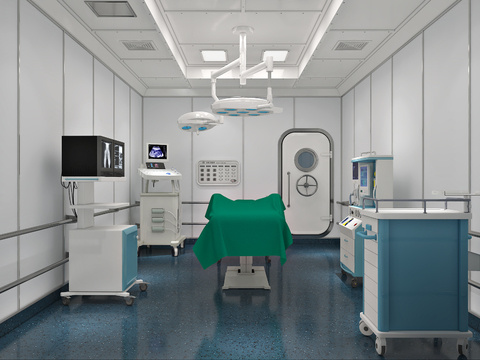 Modern hospital operating room free