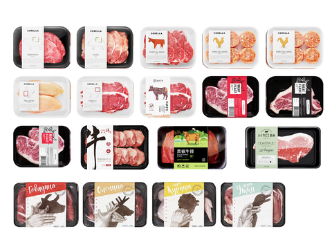 meat fresh packaged food