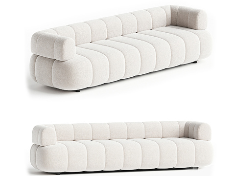 FLEXFORM white sofa