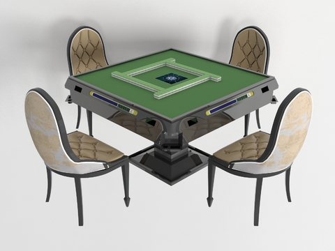 Jane European Style Mahjong Table and Chair Free