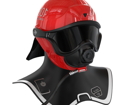 Modern fire helmet