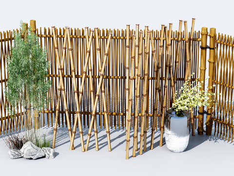 Natural wind bamboo