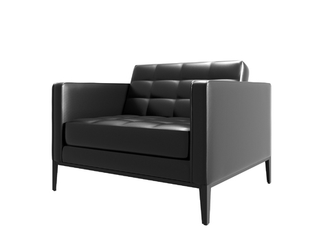 Modern Leather Office Sofa