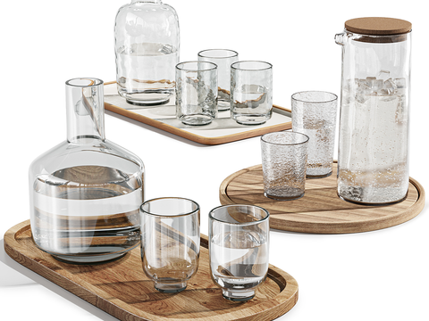 Tableware Glass Bottle Water Cup Glass