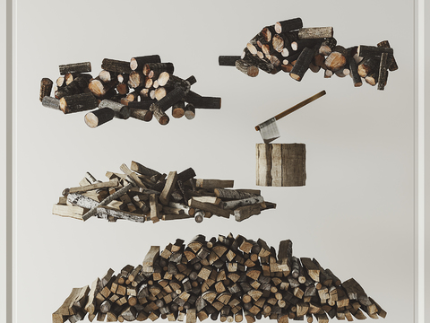 firewood pile