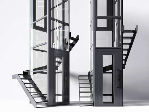 Modern Lift Stairs