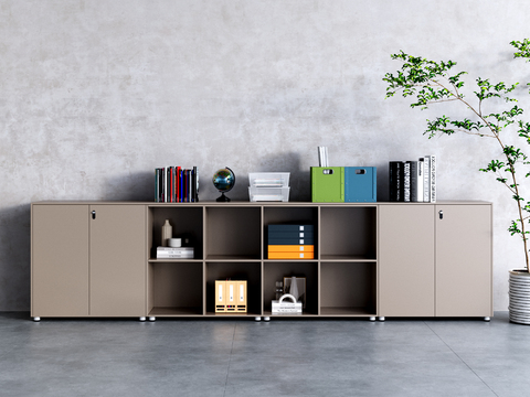 Modern Office File Cabinet Low Cabinet