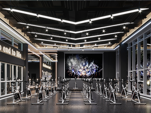 Gym Spinning Room