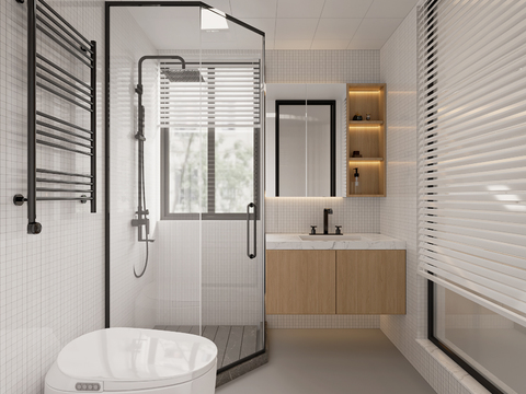 Modern home bathroom free