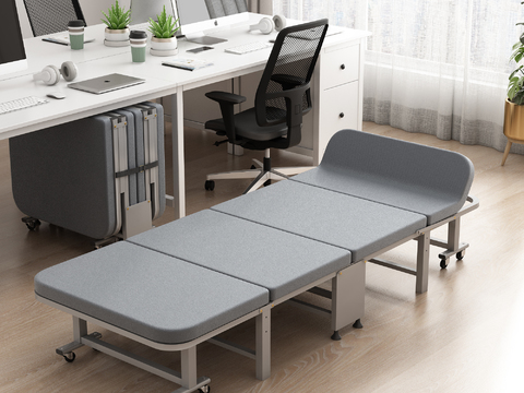 Single bed folding bed lunch break bed