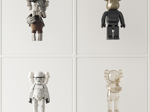 Modern kaws doll Art Toy