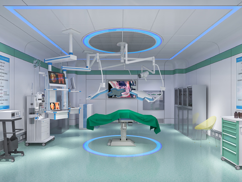 modern hospital operating room