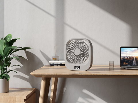 Modern desktop small fan