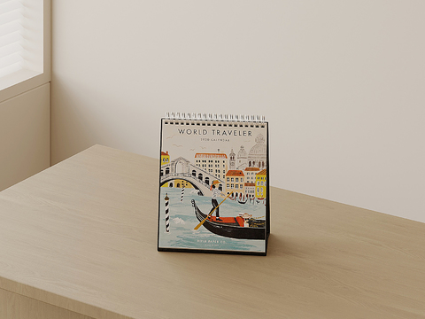 Nordic Desk Calendar Desktop Ornaments