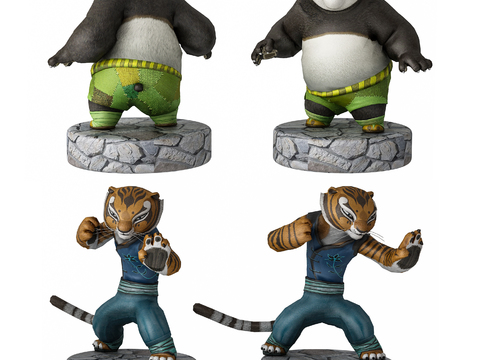 Modern Kung Fu Panda Toy Hand