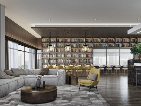 Modern Leisure Book Bar