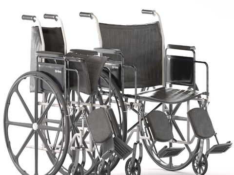 Modern folding wheelchair