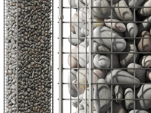 stone gabion cobblestone