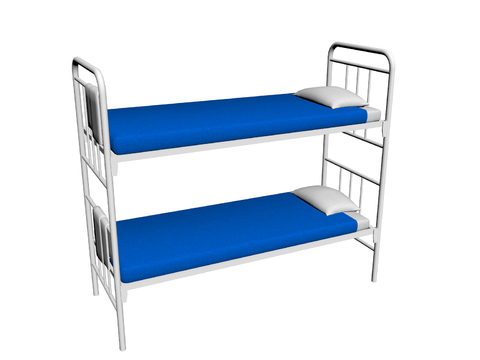 Modern bunk single bed free