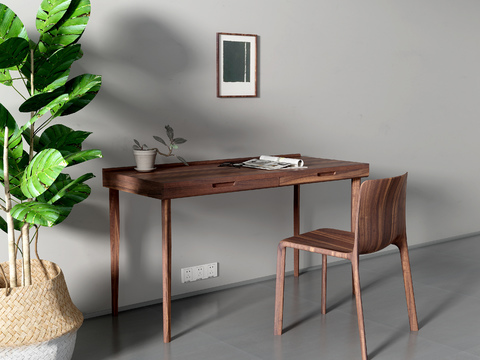 Nordic Log Desk and Chair