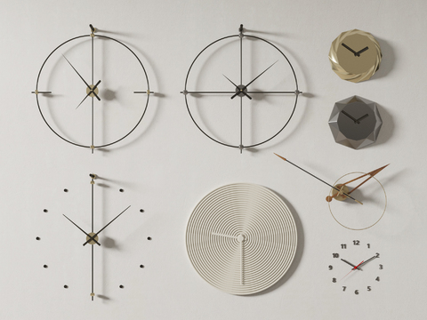 clock wall clock minimalist clock