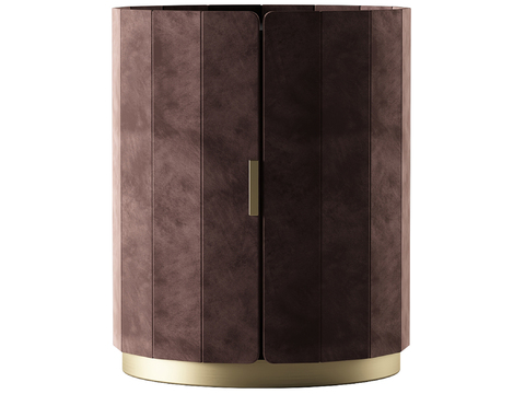 Modern Affordable Luxury Style Creative Round Bedside Table Free