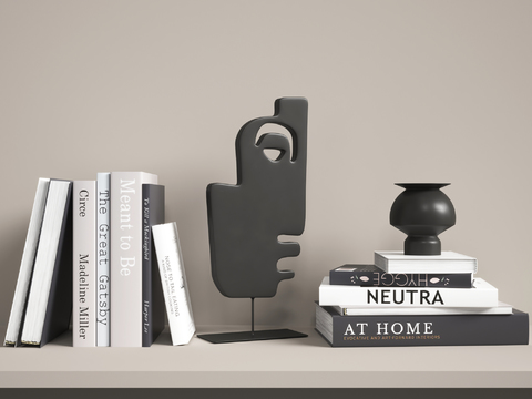 Desktop ornaments book accessories