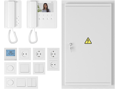 Modern voice call switch panel free