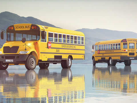 Modern School Bus