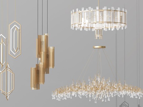 Modern Affordable Luxury Style Crystal Chandelier Free