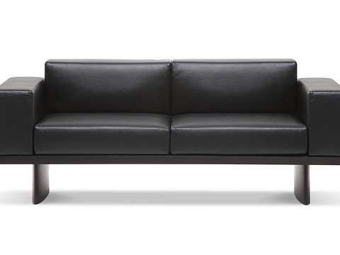 cassina double sofa stitching sofa