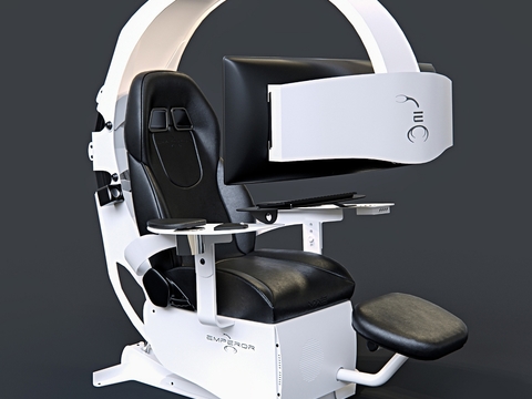 Modern Integrated Space Capsule Game Chair