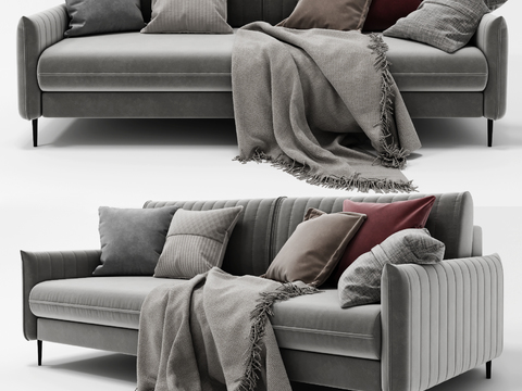 FLEXFORM fabric double sofa