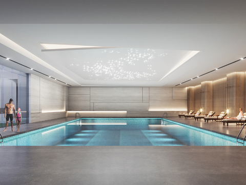 Modern Indoor Pool