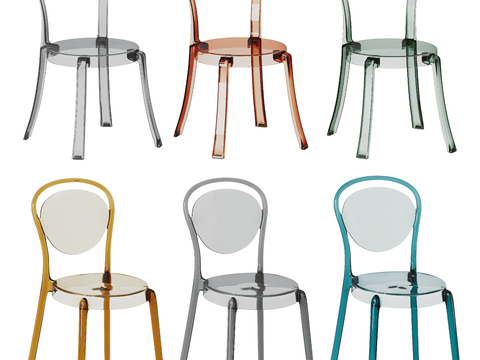 Calligaris transparent chair dining chair