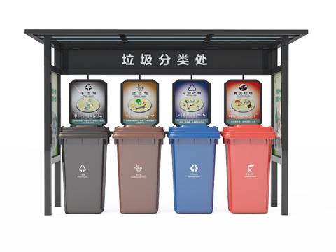 Modern sorting dustbin