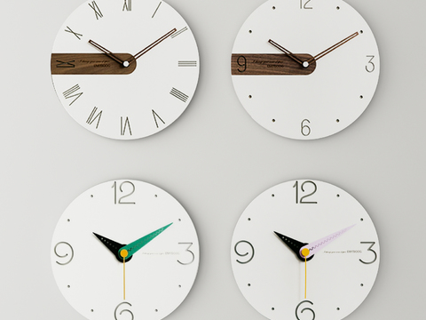 Nordic wall clock