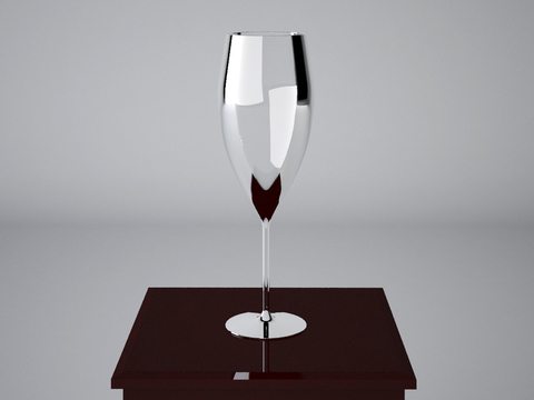 Modern glass red wine glass free