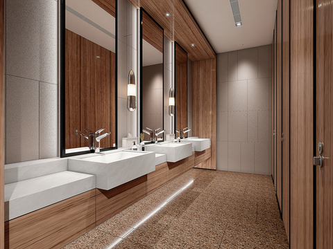 Modern Hotel Restrooms