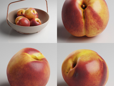 Modern fruit peach