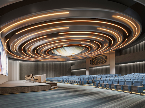 Modern Ladder Reception Room Lecture Hall