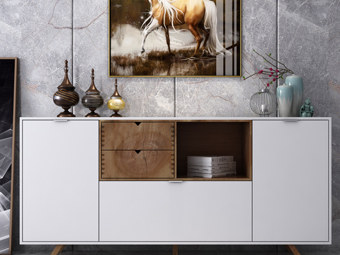 Modern Simple Entrance Cabinet Sideboard