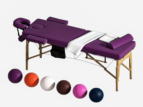 Modern spa massage bed physical therapy bed