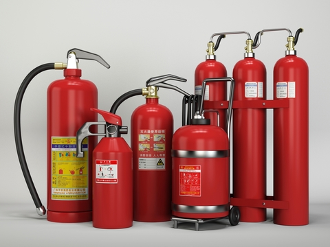 Modern fire extinguisher combination