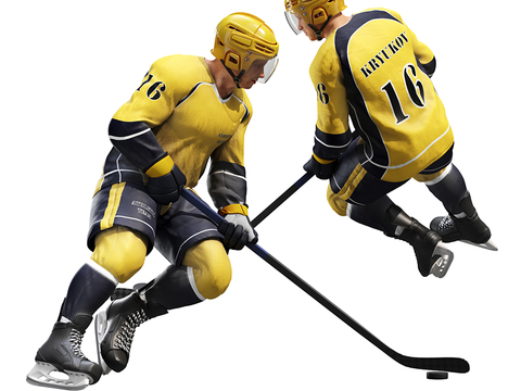 Ice hockey player sports figure